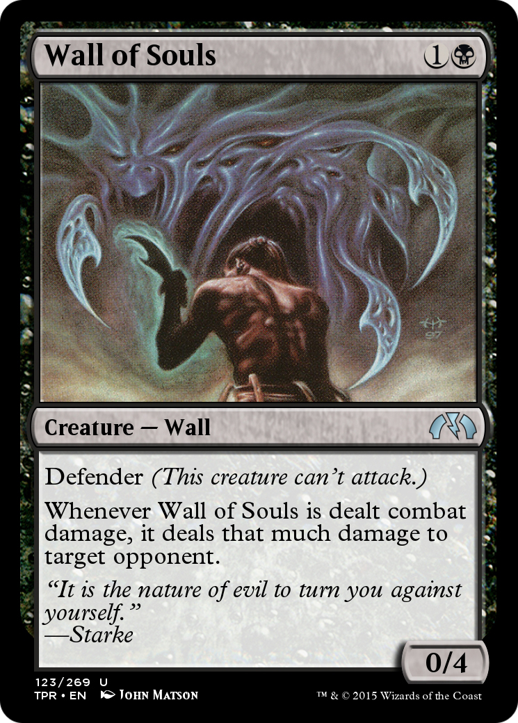Wall of Souls (TPR-123) - Tempest Remastered Foil