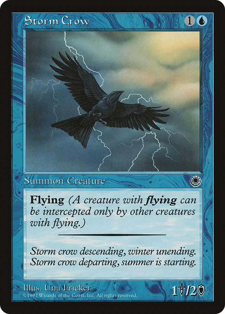 Storm Crow (Reminder Text) (POR-) - Portal