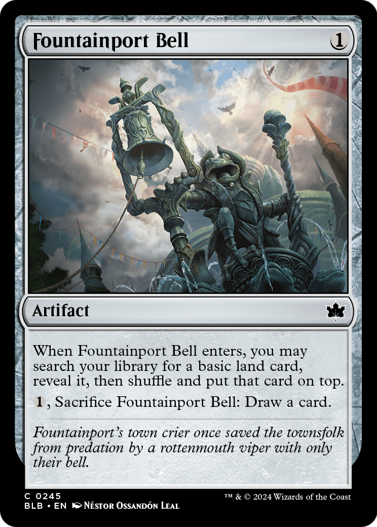Fountainport Bell (BLB-245) - Bloomburrow
