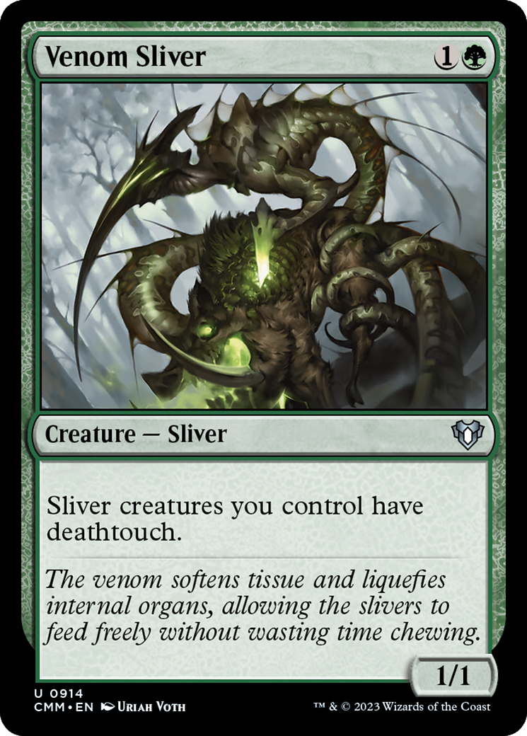 Venom Sliver (CMM-914) - Commander Masters