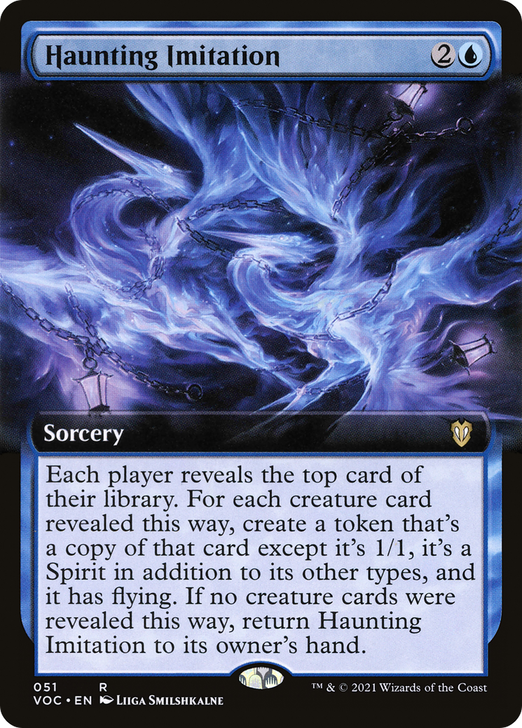 Haunting Imitation (Extended Art) [Innistrad: Crimson Vow Commander]