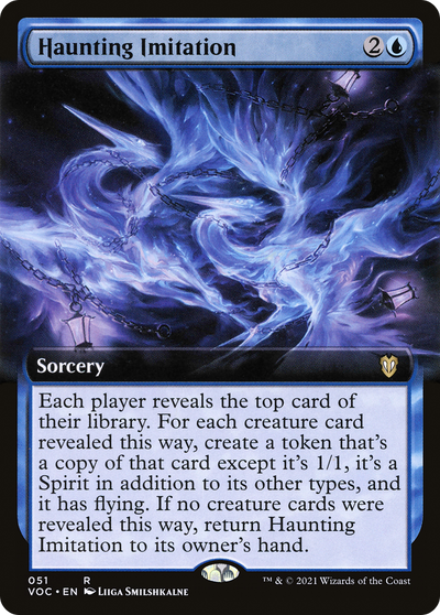 Haunting Imitation (Extended Art) [Innistrad: Crimson Vow Commander]