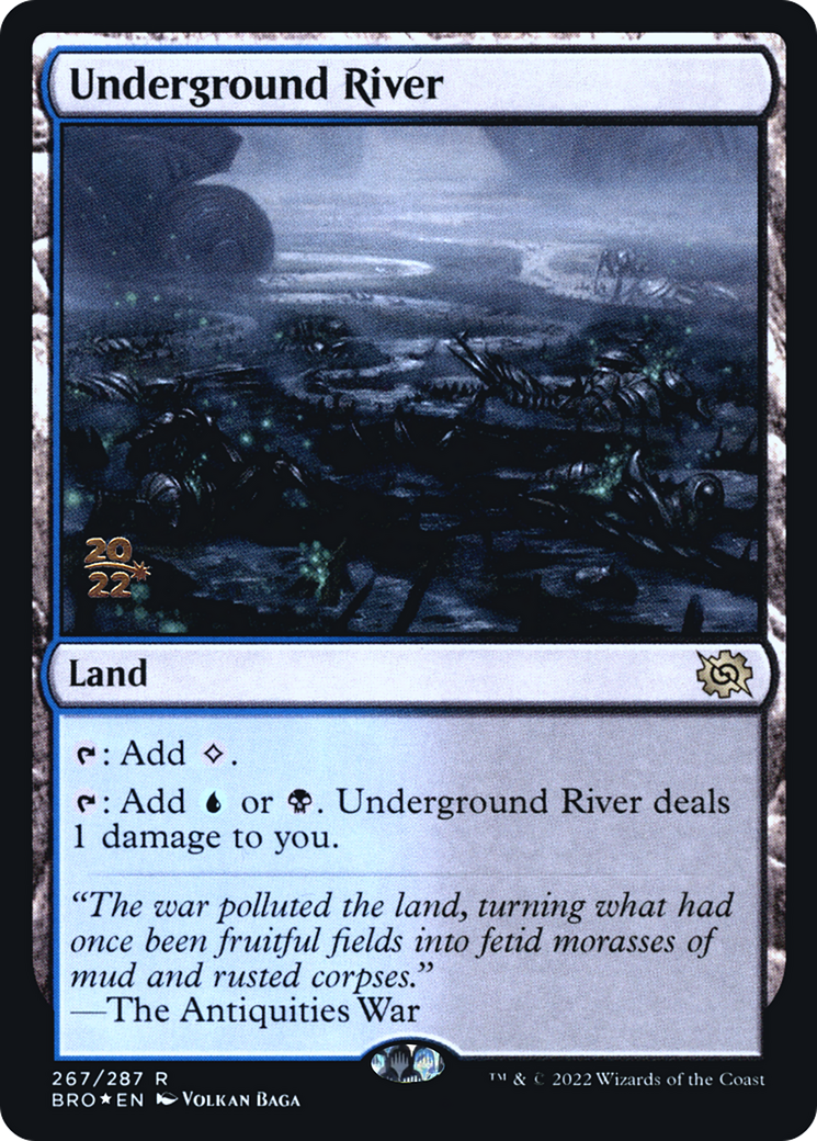 Underground River (PRE-267) - The Brothers' War Promos Foil