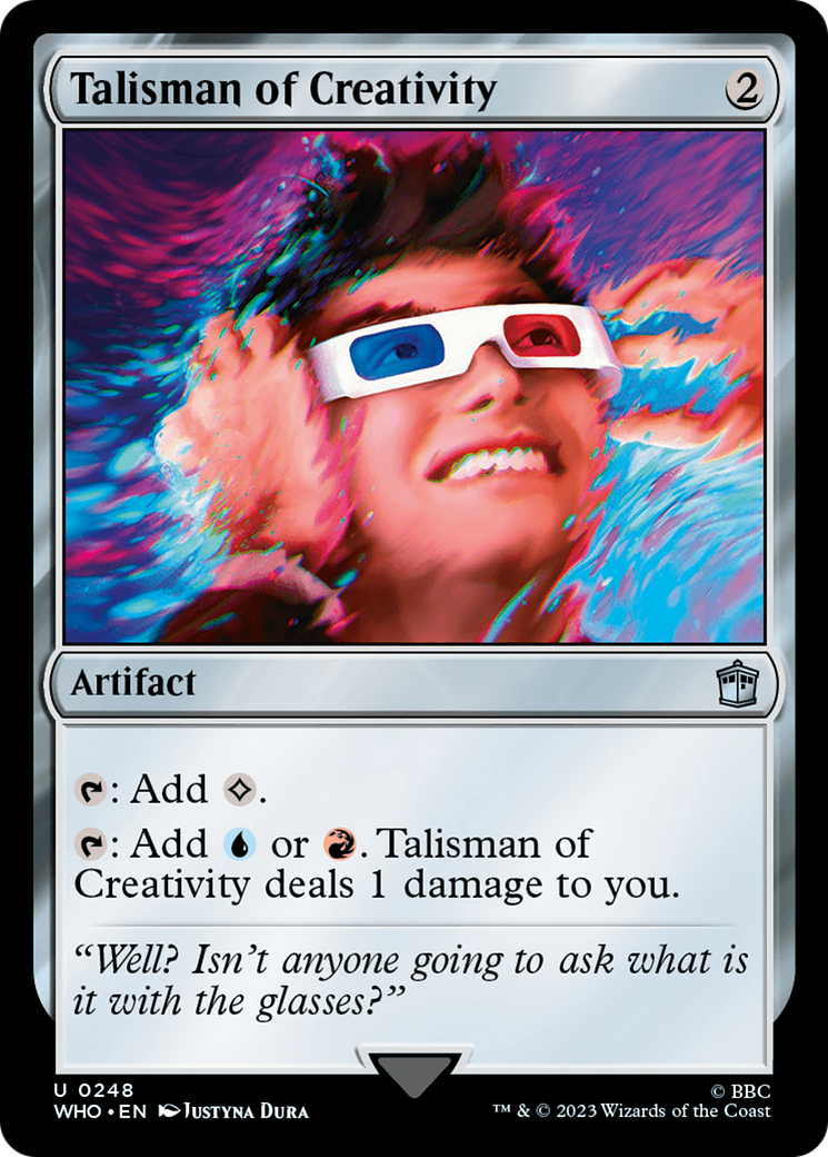 Talisman of Creativity (WHO-248) - Doctor Who Foil