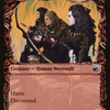 Village Watch (Showcase) (MID-297) - Innistrad: Midnight Hunt: (Showcase, Double Faced Transform)