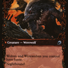 Village Watch (Showcase) (MID-297) - Innistrad: Midnight Hunt: (Showcase, Double Faced Transform) Foil