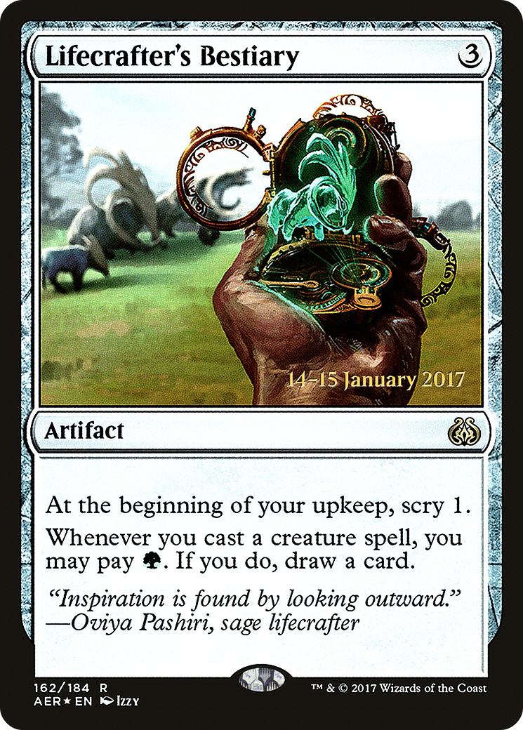 Lifecrafter's Bestiary (PRE-162) - Aether Revolt Promos Foil