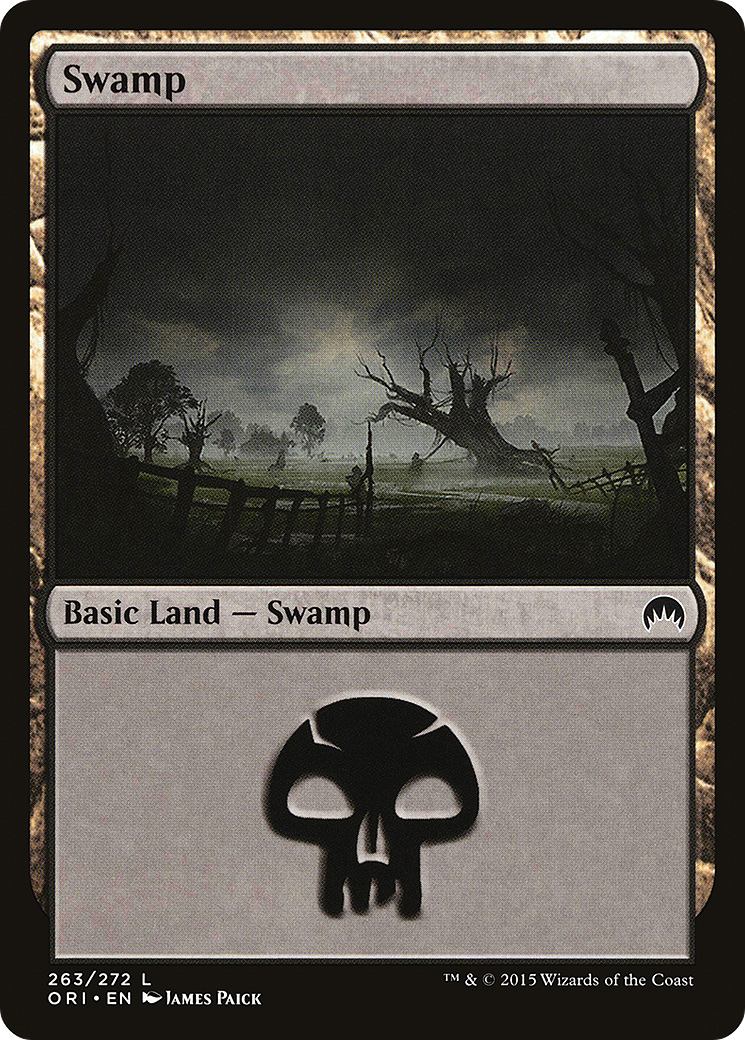 Swamp (263) (ORI-263) - Magic Origins Foil