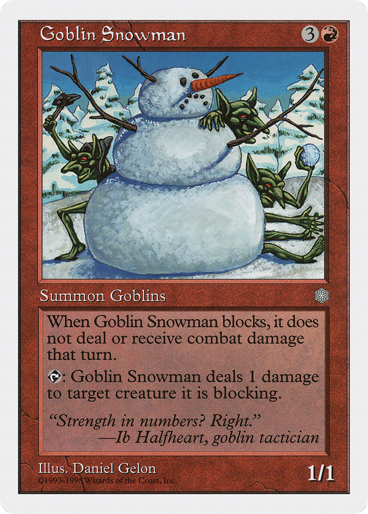 Goblin Snowman (ATH-015) - Anthologies