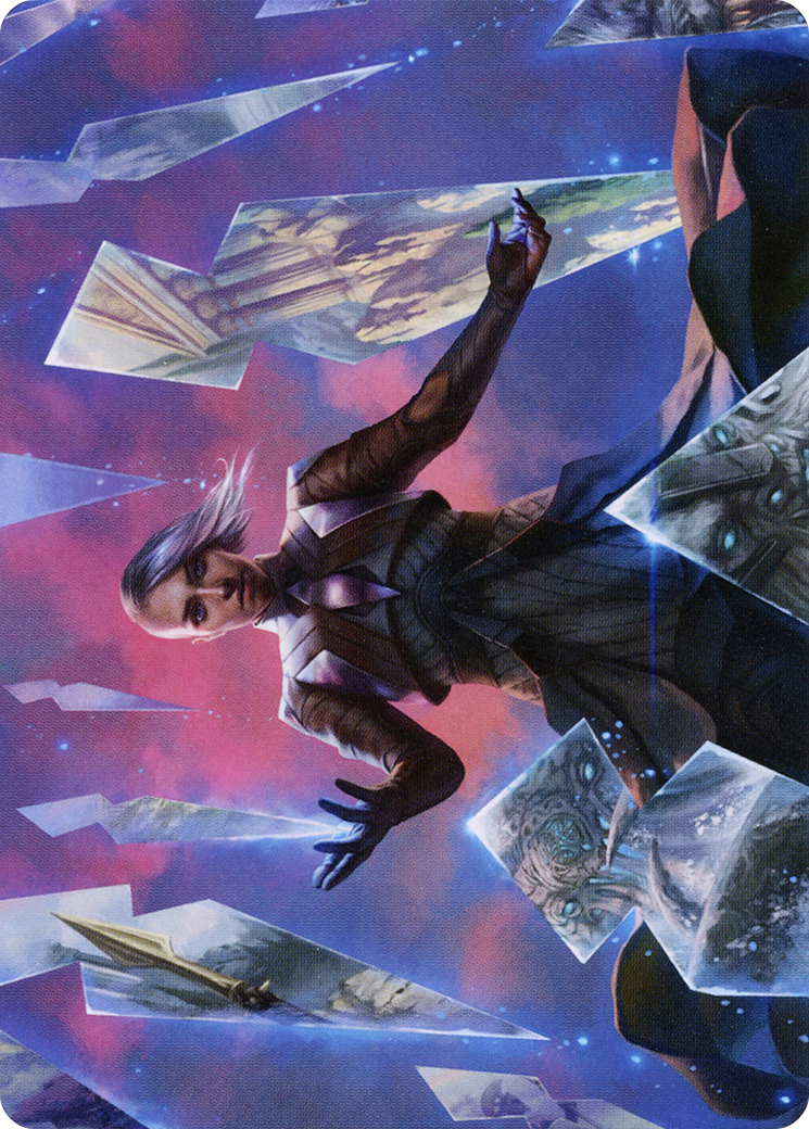 Behold the Multiverse Art Card (ASKHM-010) - Art Series: Kaldheim (Borderless)