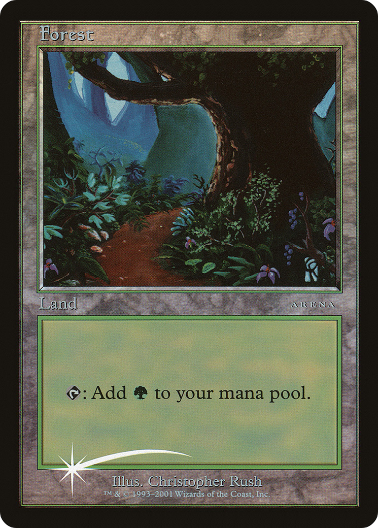 Forest (2001 Beta) (ARENA-) - Arena League 2001 Foil