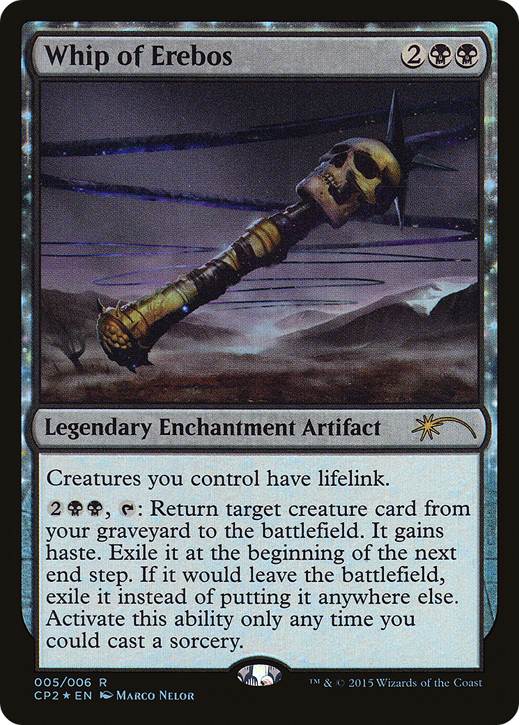 Whip of Erebos (UMP-005) - Fate Reforged Clash Pack: (enchantment) Foil