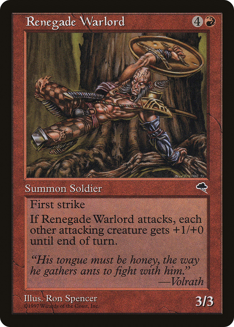 Renegade Warlord (TMP-197) - Tempest