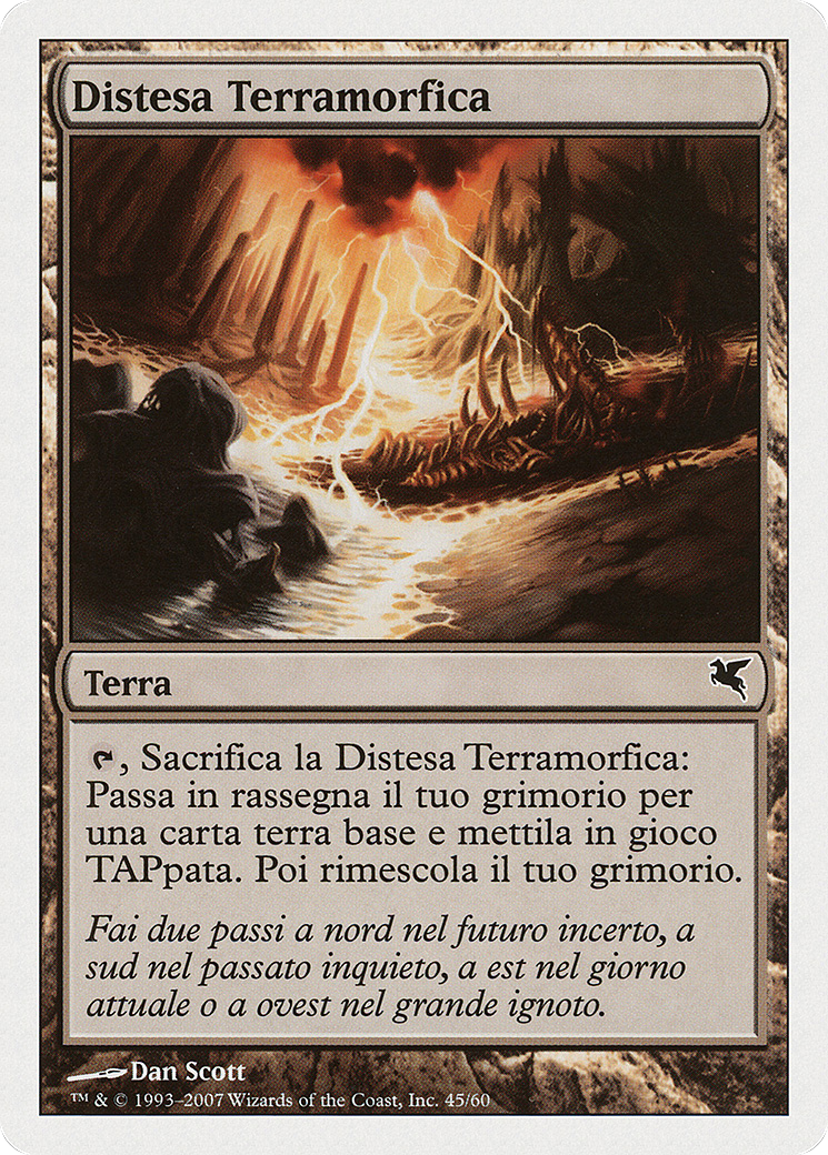 Terramorphic Expanse (Italian) - "Distesa Terramorfica" (L45) (PSAL-L45) - Salvat 2005