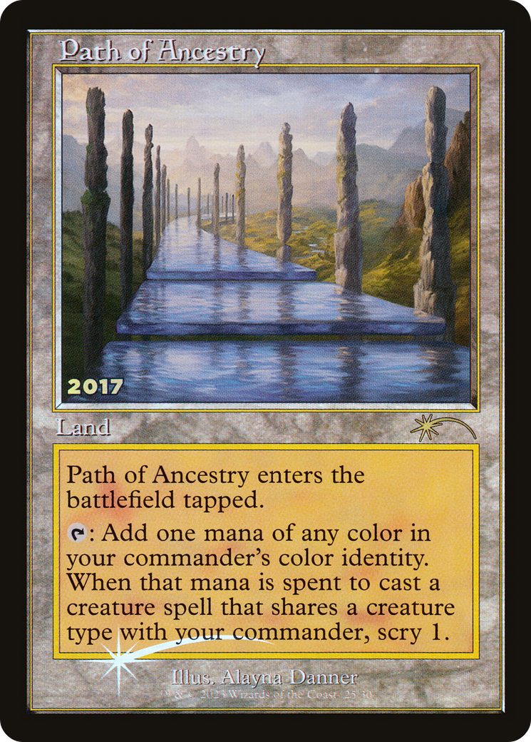Path of Ancestry (30A-P-025) - 30th Anniversary Play Promos Foil