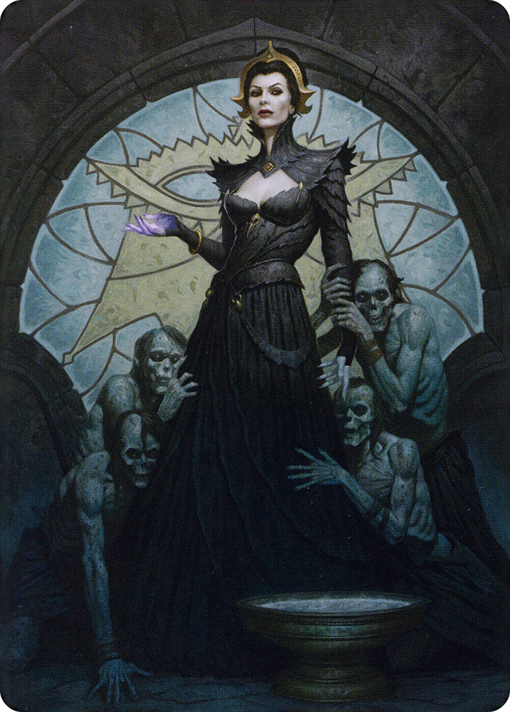 Liliana of the Veil // Liliana of the Veil (ADMU-024) - Dominaria United Art Series (Borderless)