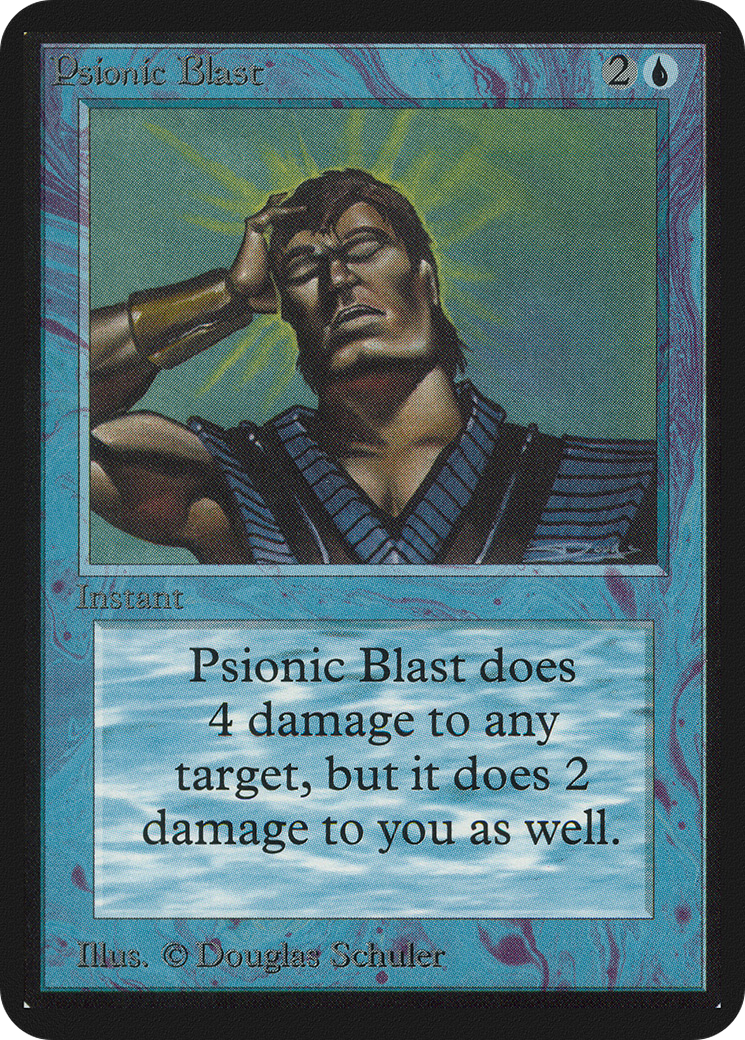 Psionic Blast (LEA-) - Limited Edition Alpha