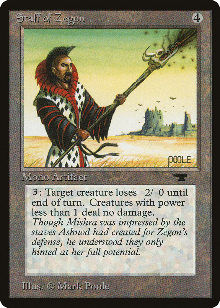 Staff of Zegon (ATQ-) - Antiquities