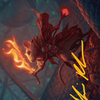 Emberheart Challenger // Emberheart Challenger (ABLB-019) - Bloomburrow Art Series (Borderless)