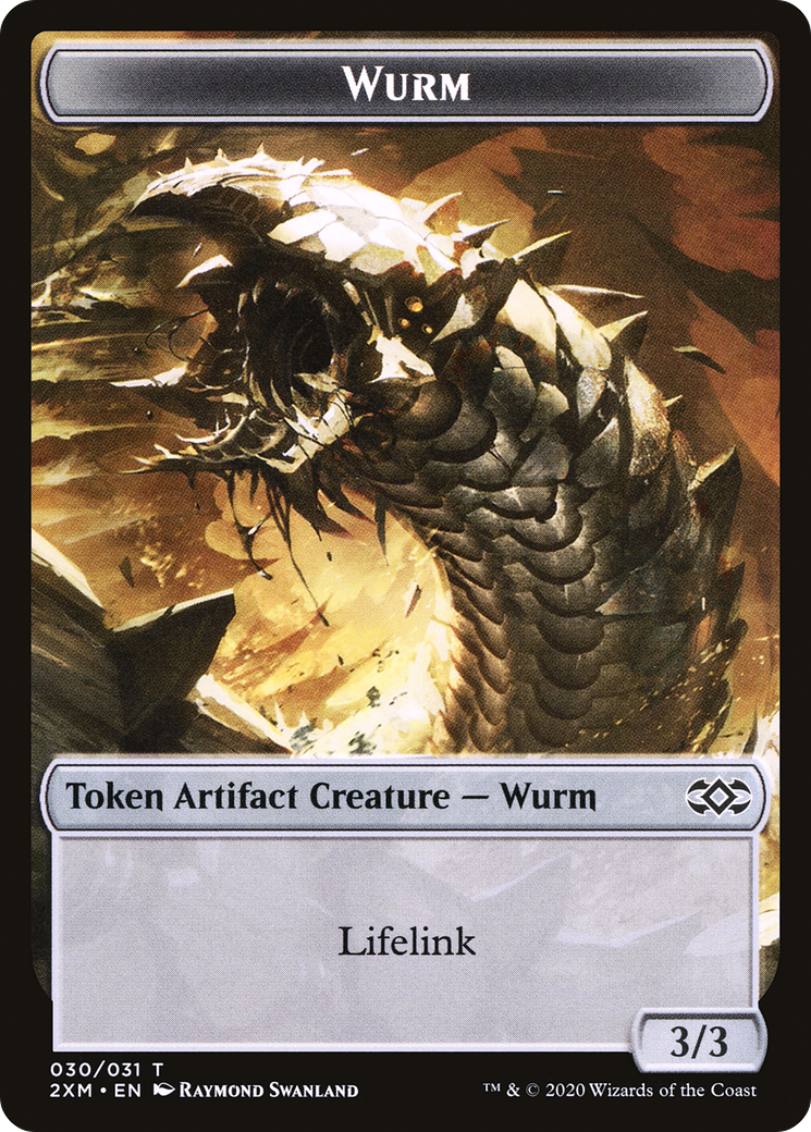 Wurm (T2XM-030) - Double Masters Tokens Foil