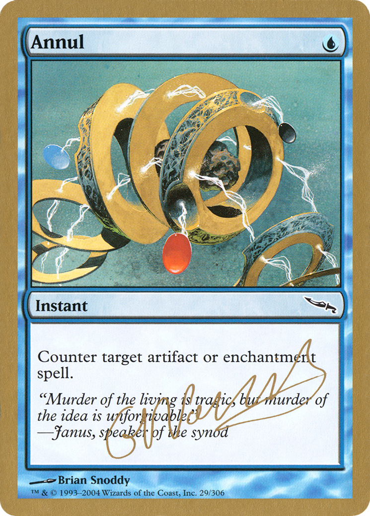 Annul - 2004 Gabriel Nassif (MRD) (WCD-) - World Championship Decks 2004