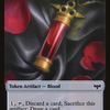 Slug (TVOW-006) // Blood (TVOW-017) - Innistrad: Crimson Vow Double Sided Token Foil