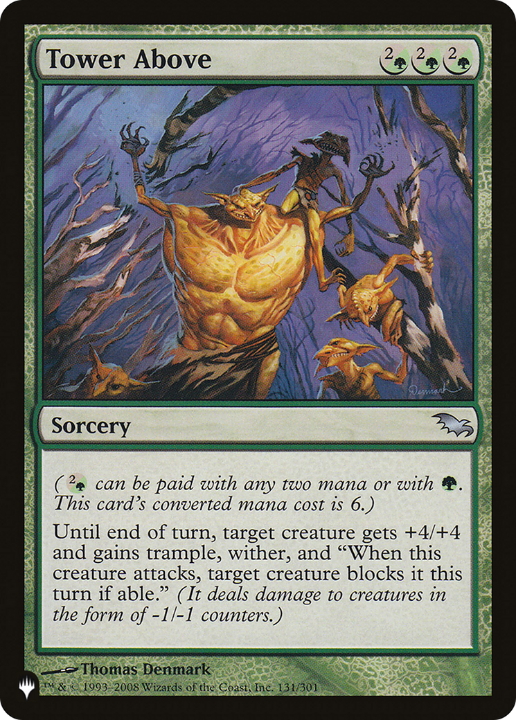 Tower Above (LIST-131/301) - The List