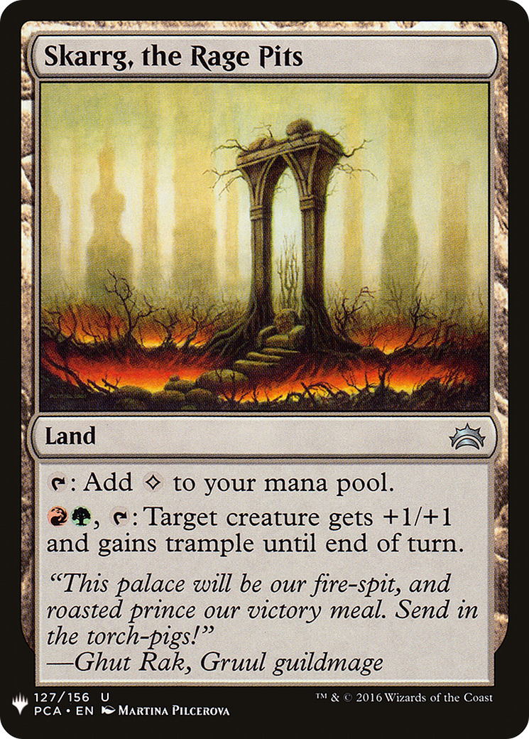 Skarrg, the Rage Pits (LIST-127) - The List