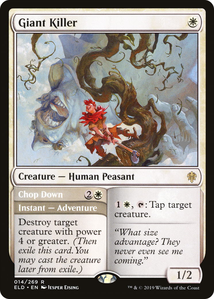 Giant Killer (PPELD-14P) - Throne of Eldraine Promos Foil