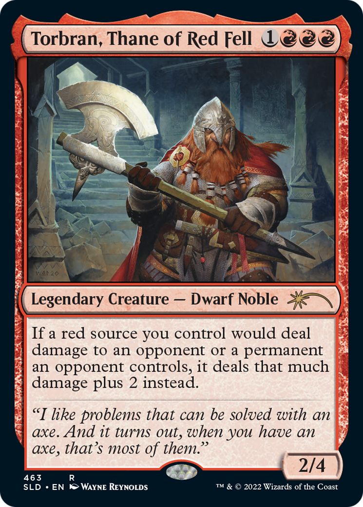 Torbran, Thane of Red Fell (463) (SLD-463) - Secret Lair Drop