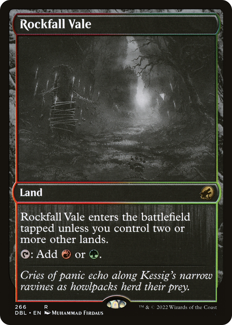 Rockfall Vale (DBL-266) - Innistrad: Double Feature Foil