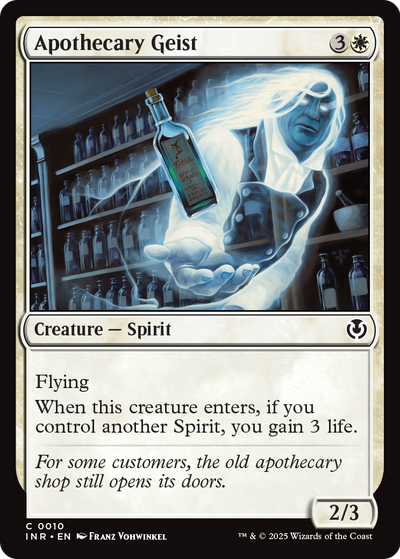Apothecary Geist (INR-010) - Innistrad Remastered Foil