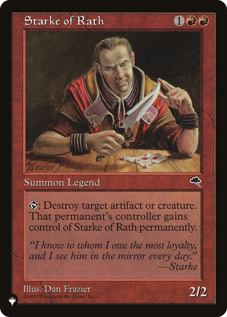 Starke of Rath (LIST-) - The List