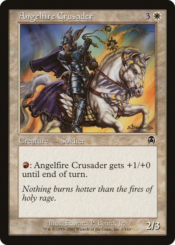Angelfire Crusader (APC-001) - Apocalypse Foil