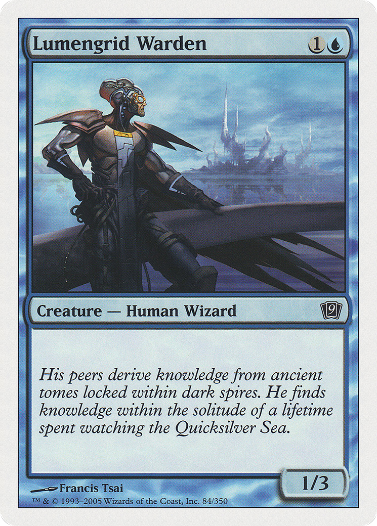 Lumengrid Warden (9ED-084) - 9th Edition