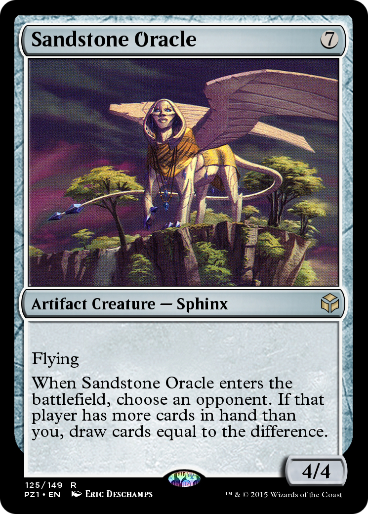 Sandstone Oracle (PZ1-125) - Legendary Cube Prize Pack