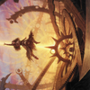 Katilda's Rising Dawn // Katilda's Rising Dawn (AVOW-015) - Crimson Vow Art Series (Borderless) Foil