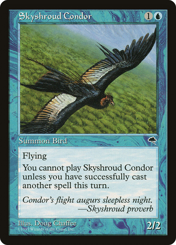 Skyshroud Condor (TMP-088) - Tempest