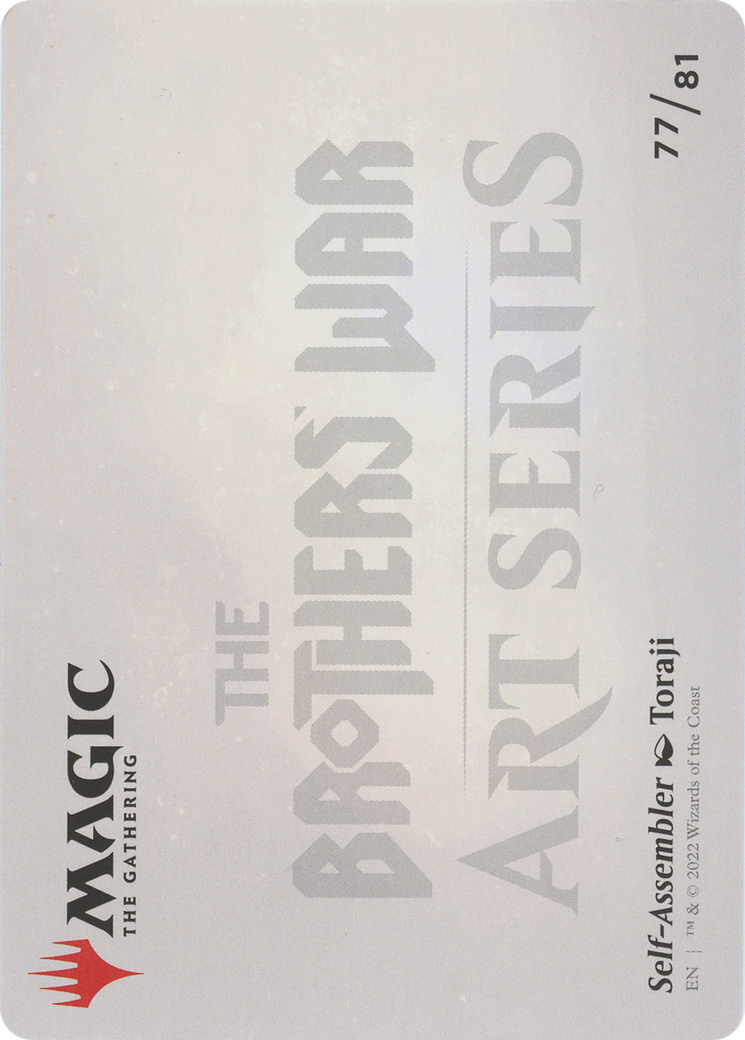 Self-Assembler // Self-Assembler (ABRO-077) - The Brothers' War Art Series (Borderless) Foil