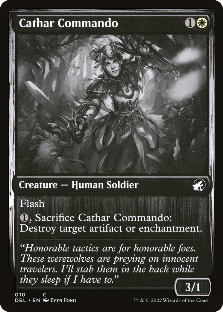 Cathar Commando (DBL-010) - Innistrad: Double Feature