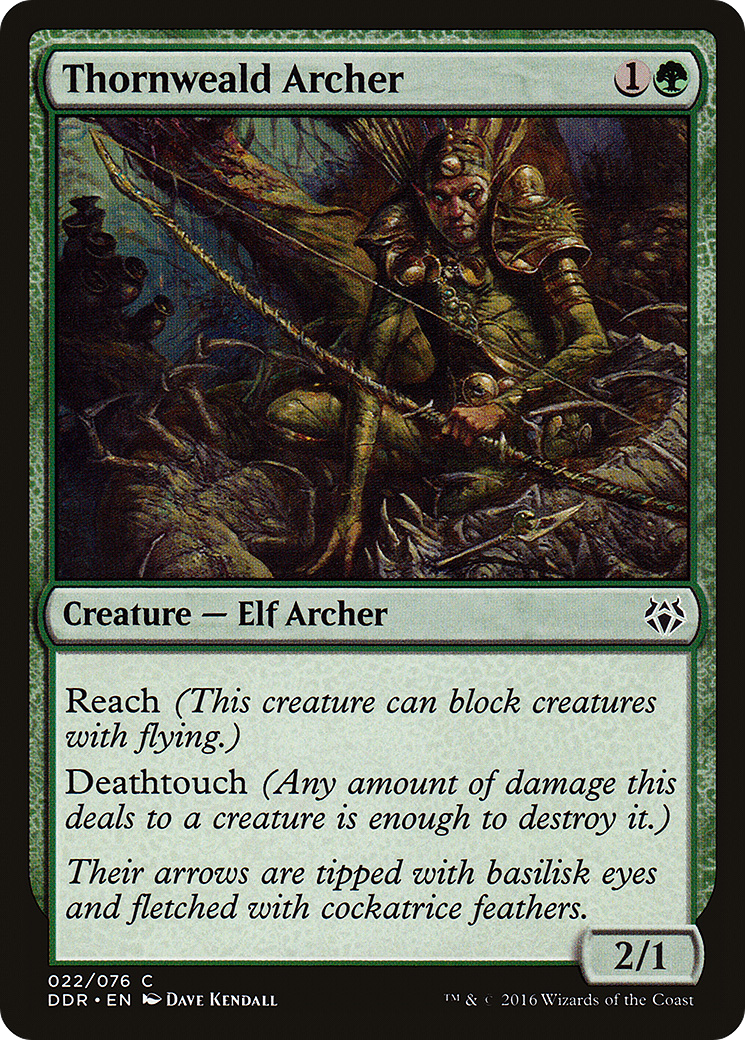 Thornweald Archer (DDR-022) - Duel Decks: Nissa vs. Ob Nixilis
