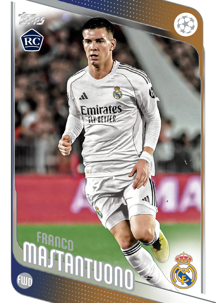 Topps Chrome: UEFA Club Competitions 2025/26 - Value Box