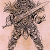 Sarevok, Deathbringer // Sarevok, Deathbringer (ACLB-050) - Battle for Baldur's Gate Art Series (Borderless)