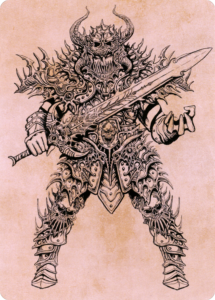 Sarevok, Deathbringer // Sarevok, Deathbringer (ACLB-050) - Battle for Baldur's Gate Art Series (Borderless)