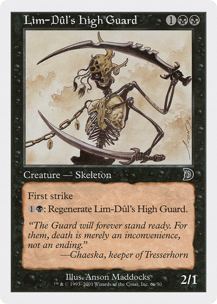 Lim-Dul's High Guard (6a) (DKM-06A) - Deckmasters