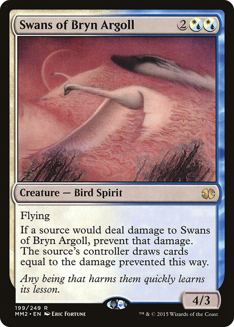 Swans of Bryn Argoll (MM2-199) - Modern Masters 2015 Foil