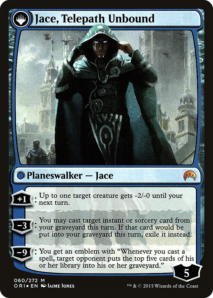 Jace, Vryn's Prodigy (PRE-060) - Magic Origins Promos: (originpwdfc) Foil