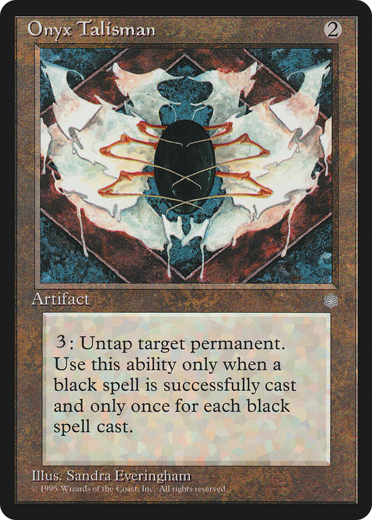Onyx Talisman (ICE-) - Ice Age