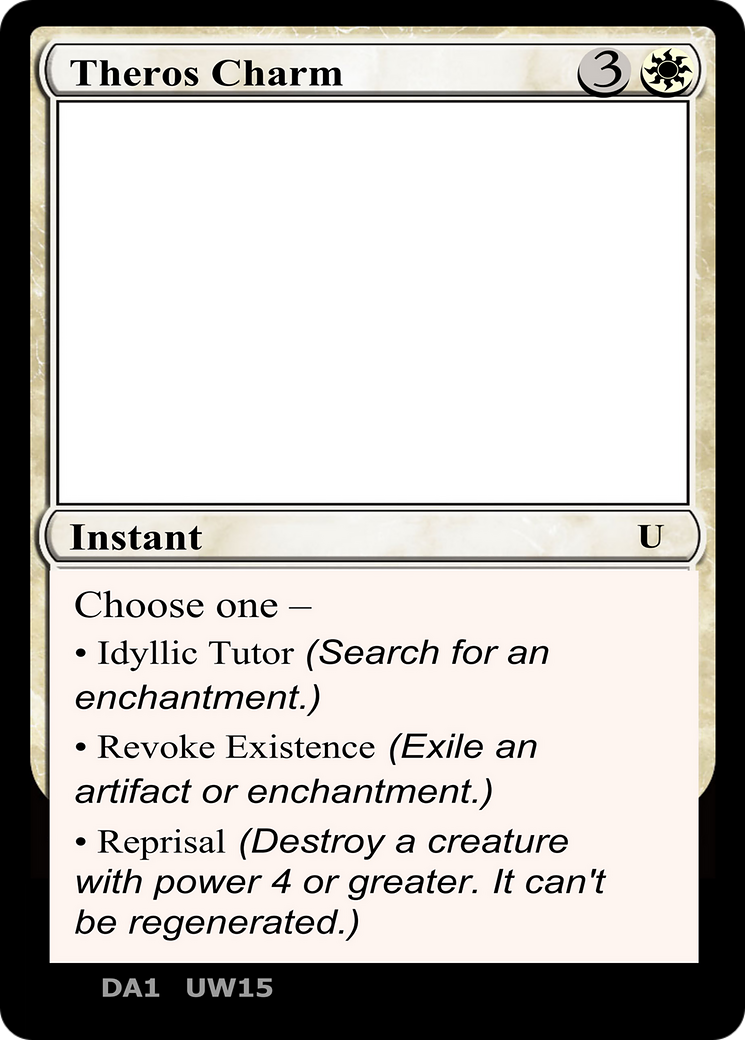 Theros Charm (UNK-UW15) - Unknown Event
