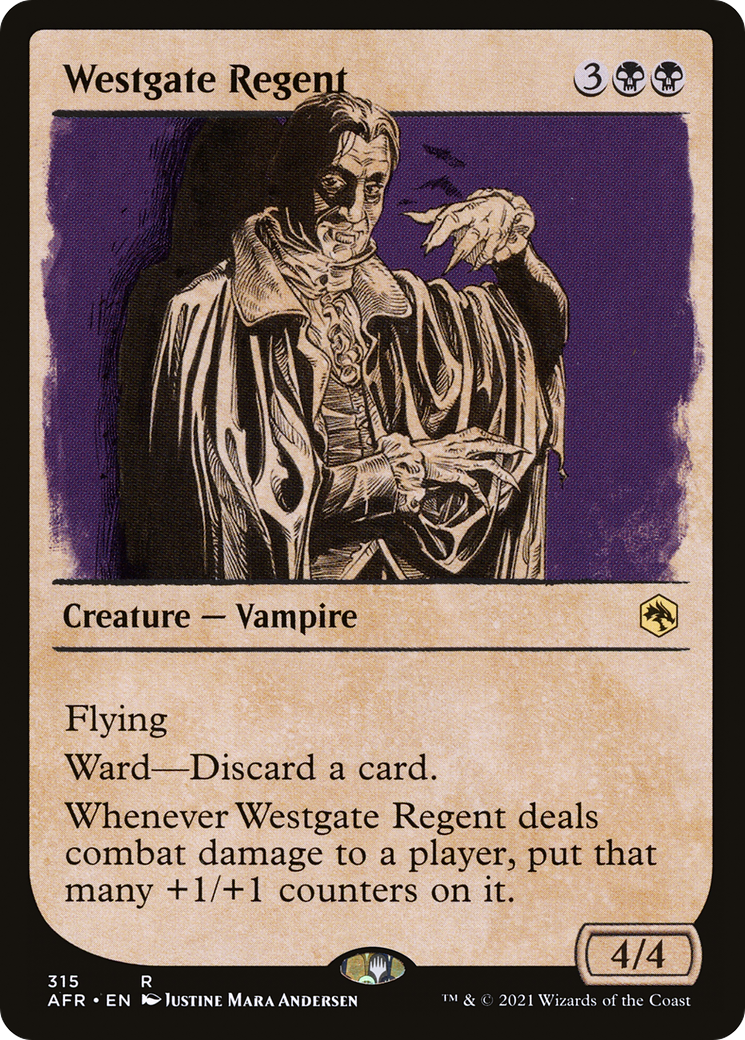 Westgate Regent (Showcase) (AFR-315) - Adventures in the Forgotten Realms: (Showcase) Foil
